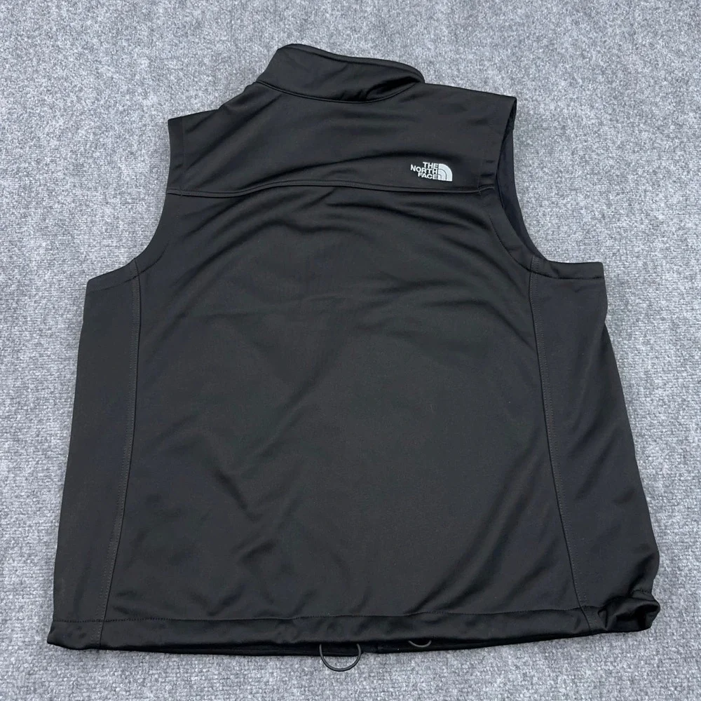 NEW The North Face Ridgewall Softshell Vest Mens XL Black DWR Zip‎ Verkada Logo